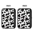thumbnail image 6 of Uorisanigo Cow Print Seatbelt Cushion Soft Flanne Seatbelt Covers for Women Thick Plush Shoulder Pad 2 PCS Seat belt Shoulder Pad Universal Fit Seatbelt Cover Car Truck SUV, 6 of 7
