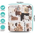 thumbnail image 5 of Coffee Bar Mat Accessories for Countertop Absorbent Hide Stain Rubber Backed Dish Drying Mats for Kitchen Counter Draining Pad Decor Gift(18x16in), 5 of 7