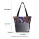 thumbnail image 3 of Disketp Ornate Purple Floral Vase Bolsa de Hombro Casual para Mujer, Bolso Cruzado para Compras, Viajes y Uso Diario, 3 of 6