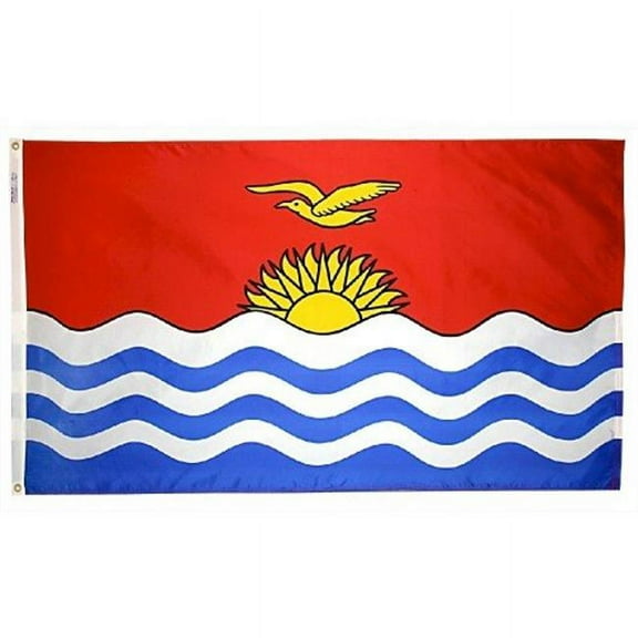 Annin Flagmakers 194470 2 ft. X 3 ft. Nyl-Glo Kiribati Flag