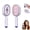 Purple, variant on 3-in-1 Electric Air Cushion Mist Massage Brush, Retractable Styling Tool to Relieve Tangles, Ideal for Dry & Frizzy Strands (Pink)