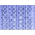 thumbnail image 1 of Ahgly Company Indoor Rectangle Abstract Blue Modern Area Rugs, 5' x 8', 1 of 4