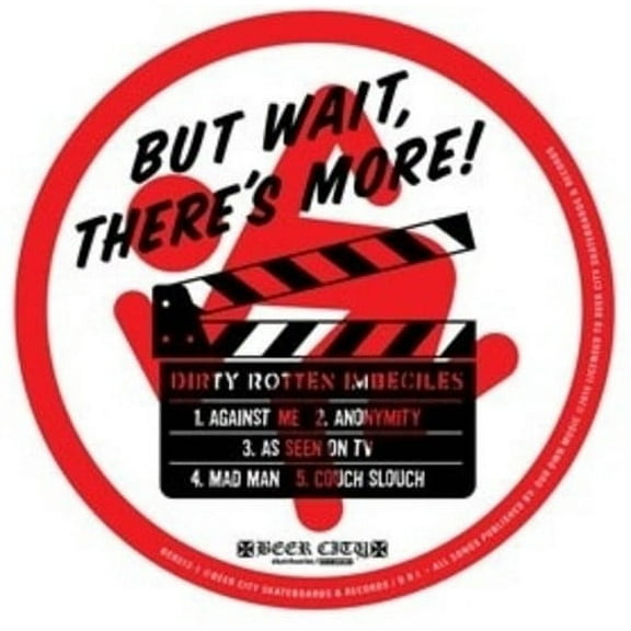 D.R.I. - But Wait ... There's More! (hand Silk Screened) - Music & Performance - Vinyl