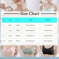 thumbnail image 3 of Amidoa Black Bras for Women T-Shirt Seamless Wireless Solid Bralette Brasiers Women L, 3 of 6