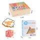 thumbnail image 5 of Bloques de construcción de madera Joqutoys ABC para niños pequeños, 40 unidades con bandeja, 5 of 9