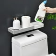 thumbnail image 5 of Shower Rack Space-saving Self Adhesive Useful Wall-mounted Storage Organizer, 5 of 5