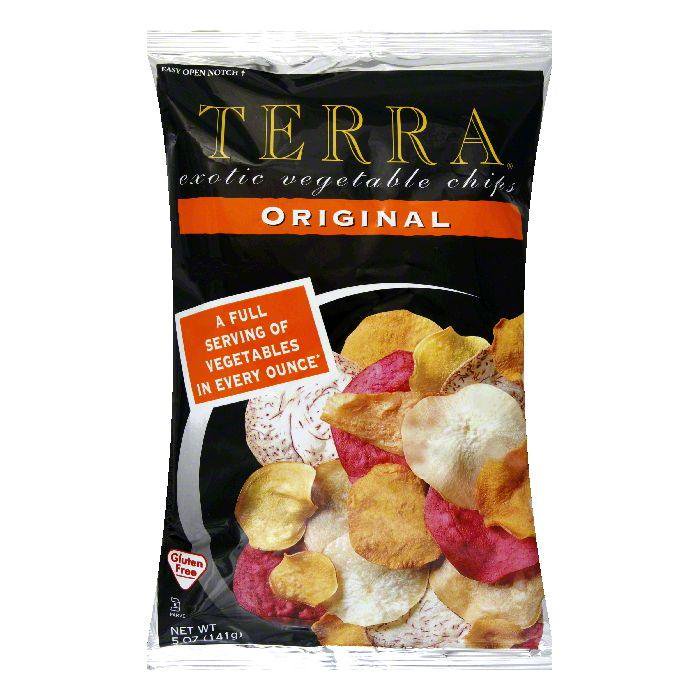 Terra Chips Chip Exotic Veggie Original, 5 OZ (Pack of 12) Walmart