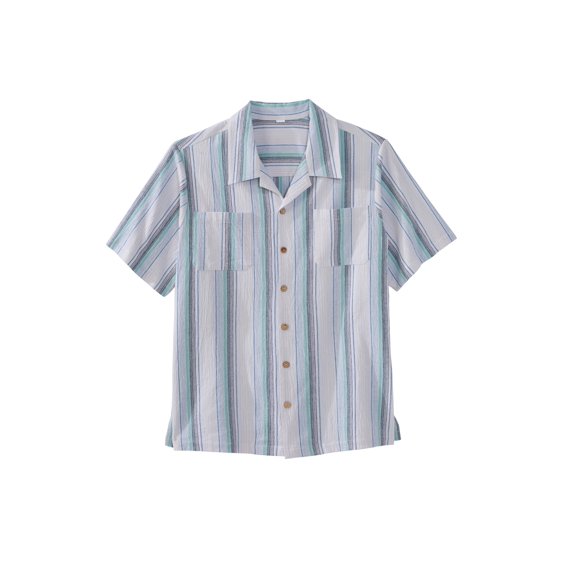 KingSize Men's Big & Tall Gauze Camp Shirt