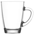 thumbnail image 5 of LAV Glass Coffee Mugs Set of 6 - Clear Glass Tea Mugs with Handle 10.25 oz, 5 of 9