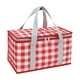 thumbnail image 2 of Bolsa térmica reutilizable para picnic, bolsa de playa, nevera portátil, bolsa térmica para frío o calor, picnic, playa, comida a domicilio, exterior (35 x 20 x 20 cm), 2 of 6