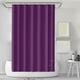 thumbnail image 4 of Cortina de Ducha Impermeable y Antimoho | Sin Perforaciones | Transmite La Luz | Cortina Divisoria Opaca | Poliéster | Morado | 180 Cm X 180 Cm | 320 G | Fácil de Instalar y Limpiar, 4 of 7