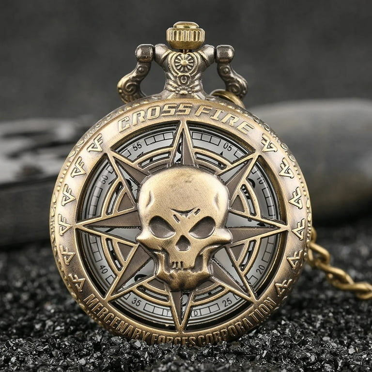 時計 SHARE SPIRIT skull chain pocket watch SHARE SPIRIT skull chain pocket watch