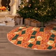 thumbnail image 5 of Sikiie Ramen Noodle Soup Nativity Christmas Tree Skirt, Jesus Christian Winter Holiday Tree Mat Decoration(30-48IN)36", 5 of 6