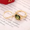 thumbnail image 5 of EOEMY Gorgeous Cubic Zircon Gold Plated Ring Women Wedding Party Ring Sz 6-10-6, 5 of 5