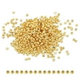 thumbnail image 1 of Uxcell 18K Gold Filled Spacer Beads for Jewelry Making 600, 1 of 8
