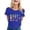 Blue, variant on Fashion Unisex Heart Confetti Print T Shirt Casual Comfortable Crew Neck Short Sleeve Tee For And Womens Tees Short Sleeve