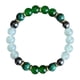 thumbnail image 2 of Pulsera de cristal con calcopirita y malaquita, pulsera para pareja hecha a mano, 2 of 6