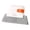 Orange, variant on 2-in-1 Detachable Window Groove Brush/door/window Recess Brush
