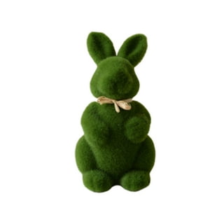 Bunny Craft: DIY Moss Covered Succulent Bunnies for Spring - Family Spice