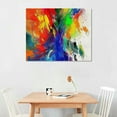 thumbnail image 3 of RUIYC - Colorful paint Abstract all Art, Oversize Canvas Art Giclee Prints on Free Cotton Canvas for Home Decor, 3 of 5