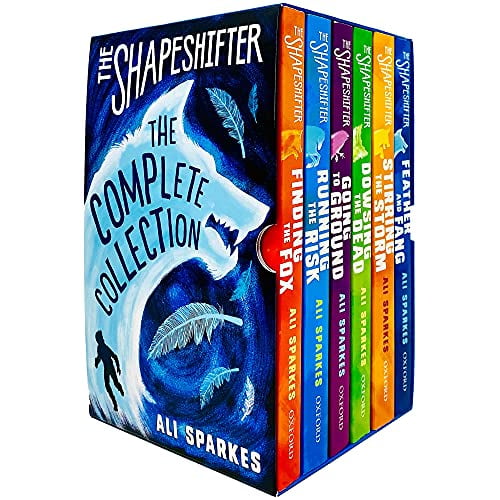 Pre-Owned The Shapeshifter Series 6 Books Collection Box Set By Ali Sparkes (Finding the Fox, Running the Risk, Going to Ground, Dowsing the Dead, Stirring the Storm & Feather And Fang) Paperback