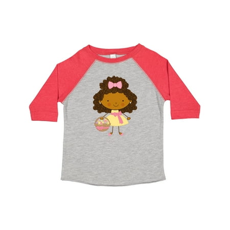 

Inktastic Easter African American Girl Gift Toddler Toddler Girl T-Shirt