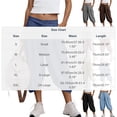 thumbnail image 3 of cfhntfmh Womens Wide Leg Capris Yoga Pants Croppedped Workout Baggy Pants Oversized Athletic Gym Pant with Pockets Vacation Outfits, 3 of 7
