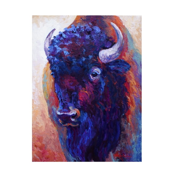 Trademark Fine Art Marion Rose Thunderhorse Canvas Wall Art - 35x47