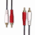 thumbnail image 4 of KNACK- 5 Feet Dual Rca Male 2 Rca Male To 2 Rca Male M/M Audio Video Av Cable Cord Us, 4 of 6
