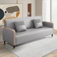 thumbnail image 3 of Modern Loveseat Living Room Sofas Leather Lazy Luxury Living Room Sofas Recliner Divani Da Soggiorno Home Furniture YY50SF My Lux Decor Round, 3 of 25