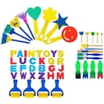 thumbnail image 2 of Shisuyan Paint Tools Assorted Color 53 Pieces Set 13X0.39In, 2 of 7