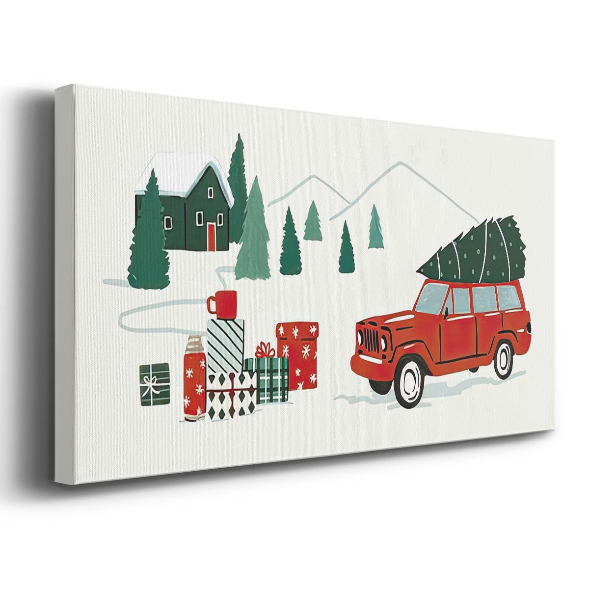 Going to Grandmas Collection D- Gallery Wrapped Canvas