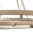 thumbnail image 3 of Elk Home 30-Inch Wide Ramsey Chandelier, Transitional, Satin Nickel, 3 of 4