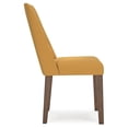 thumbnail image 5 of Signature Design by Ashley Lyncott Dining Room Upholstered Side Chair with Foam Cushion, Set of 2, Yellow, 5 of 8