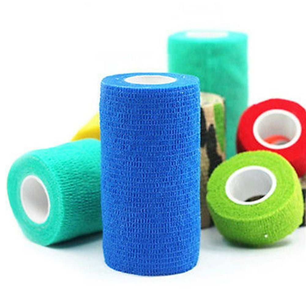 Antiallergic Pet Wound Cohesive Bandage Tape Dog Cat Animal Elastic