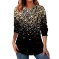 thumbnail image 1 of Gibobby Camisas Para Mujer Elegantes Camiseta y camiseta de manga larga para mujer Winter Ladies Sense（Plateado， XL), 1 of 4