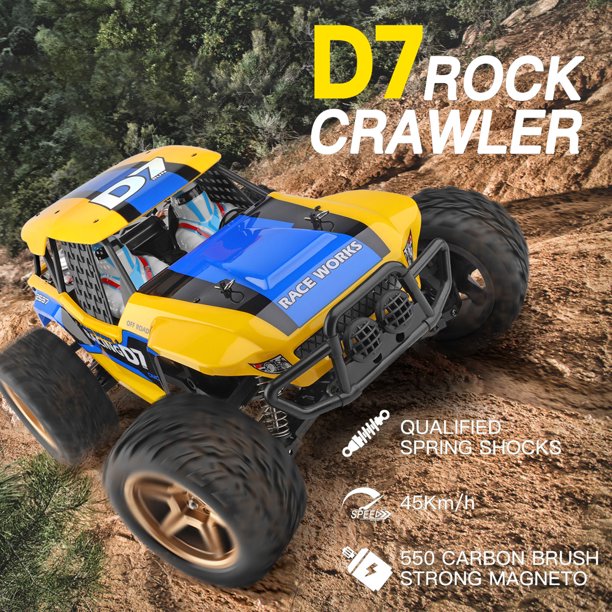 WLtoys alta velocidad 1/12 4WD todoterreno RC coche 45 km/h camión juguetes con 3 baterías Likrtyny Para estrenar