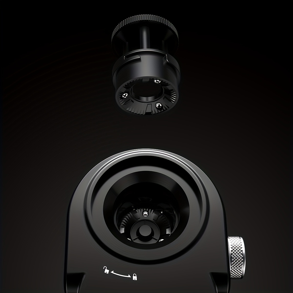 Burr Coffee Grinder, Adjustable Burr Mill with 16 Precise Grind Setting for 2-14 Cup, Stainless Steel.