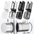 thumbnail image 3 of Support Réglable pour Rail de Douche en Abs Chromé 18 - 25Mm, 3 of 5