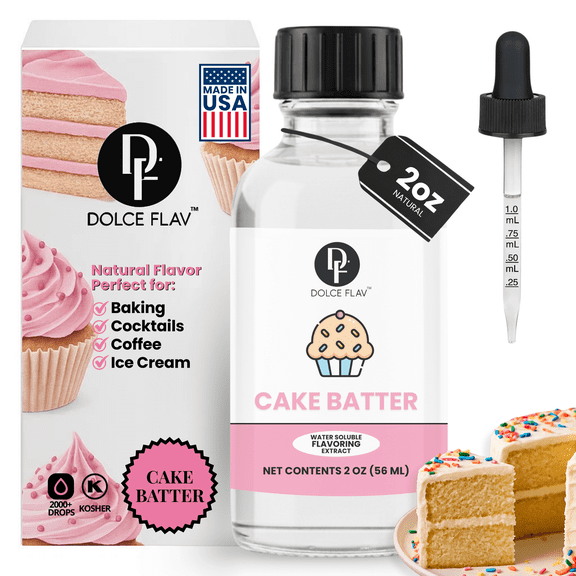 Dolce Flav - Cake Batter Extract Water Soluble