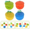 thumbnail image 2 of SHISUYAN 4Pcs Cartoon Musical Toys Percussion Instruments Castanet Toys for Early Education, 2 of 8