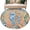 Brown, variant on Round Rugs 3Ft, Seahorse Coastal Round Area Rug Washable Indoor Throw Carpet, Summer Nautical Starfish Coral Grey Wooden Small Non Slip Circle Rug for Bedroom Living Room Home Decor Aesthetic