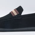 thumbnail image 6 of BXSRUTA Men's Plus Size Slip-On Loafers, Round Toe Casual Comfort Shoes with Vegan Leather, 6 of 8