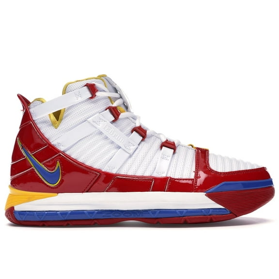 Nike Men's LeBron 3 Superman Red (2019) Basketball Shoes, from StockX