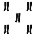 thumbnail image 2 of relayinert Breathable Compression Socks With Zipper Comfortable And Durable Moisture-wicking Nylon High Elastic black L/XL 5Set, 2 of 6