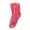 Watermelon Red, variant on Cozy Coral Velvet Mid Calf Warm Socks Candy Colors Comfortable Everyday Wear, Orange