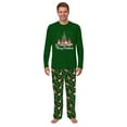 thumbnail image 3 of Family Christmas Pajama Set, Gnome Merry Christmas Green Design, 3 of 7