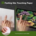 thumbnail image 4 of Green Onions Supply Paper Texture Screen Protector for 2019 iPad mini 4/5, 7.9 Inch Paper Screen Sketch/Anti Glare/Matte/Made in Japan/Apple Pencil Compatible/Scratch Resistant/PET [1 Pack], 4 of 5