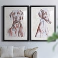 thumbnail image 6 of Wexford Home Sitting Dog I Premium Framed Print, 30.5" x 42.5" - Ready to Hang, Black (Set of 2), 6 of 9