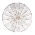 thumbnail image 3 of Triple Folding Umbrella Travel Umbrella for Outdoor Activities Trips Camping Style B, 3 of 6